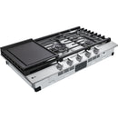 LG 36" Built-In Gas Cooktop CBGJ3627S IMAGE 8