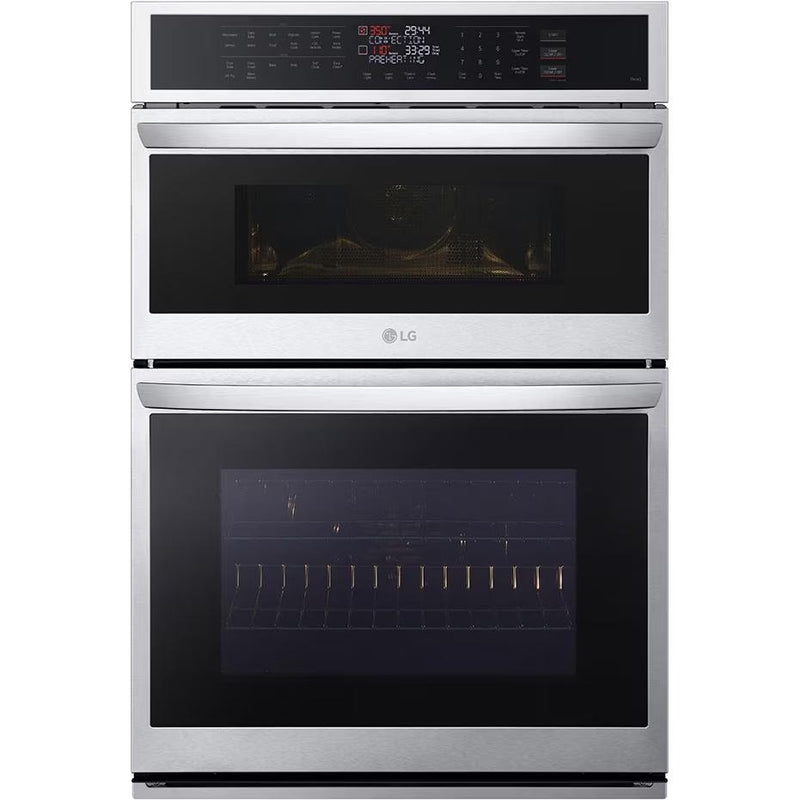LG 30-inch, 6.4 cu. ft. Built-in Combination Wall Oven with ThinQ® Technology WCEP6423F IMAGE 1