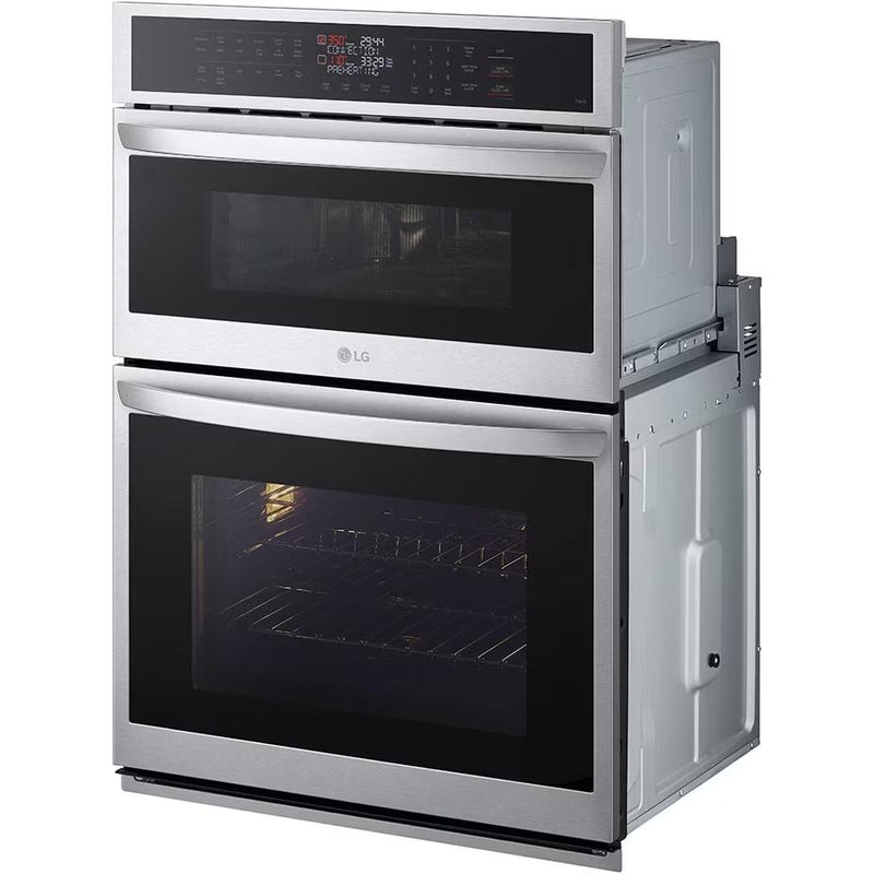 LG 30-inch, 6.4 cu. ft. Built-in Combination Wall Oven with ThinQ® Technology WCEP6423F IMAGE 3