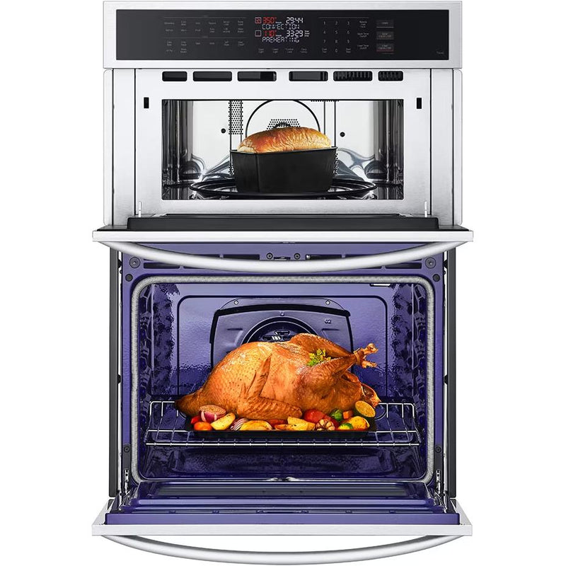 LG 30-inch, 6.4 cu. ft. Built-in Combination Wall Oven with ThinQ® Technology WCEP6423F IMAGE 5