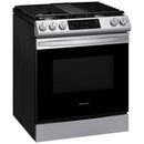  Samsung 30-inch Slide-in Gas Range with Convection Technology NX60BG8315SS/AA IMAGE 5