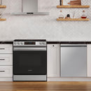 Samsung 30-inch Slide-in Gas Range with Convection Technology NX60BG8315SS/AA IMAGE 9