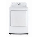 LG 7.3 cu. ft. Gas Dryer with Smart Diagnosis DLG6101W IMAGE 1