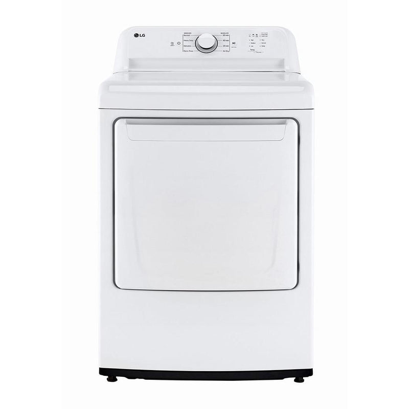 LG 7.3 cu. ft. Gas Dryer with Smart Diagnosis DLG6101W IMAGE 1