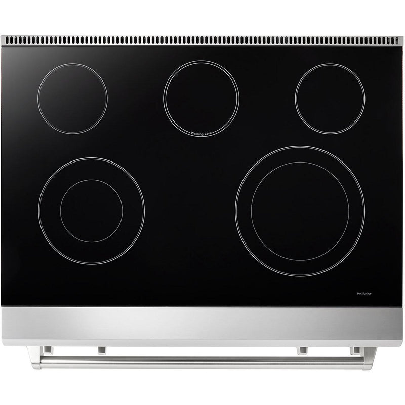  Thor Kitchen 36-inch Freestanding Electric Range with True Convection Technology TRE3601 IMAGE 3