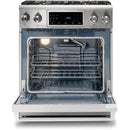  Thor Kitchen 30-inch Freestanding Gas Range with Convection Technology TRG3001 IMAGE 4