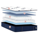  Stearns & Foster Studio Medium Euro Pillowtop Mattress Set (Split King) IMAGE 2