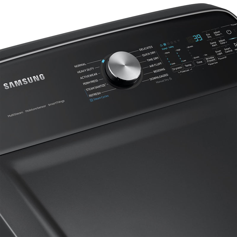  Samsung 7.4 cu. ft. Smart Gas Dryer with Steam Sanitize+ DVG55CG7100VA3 IMAGE 4