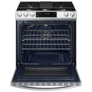 Samsung 30-inch Slide-in Gas Range with Convection Technology NX60CB831512/AA IMAGE 2