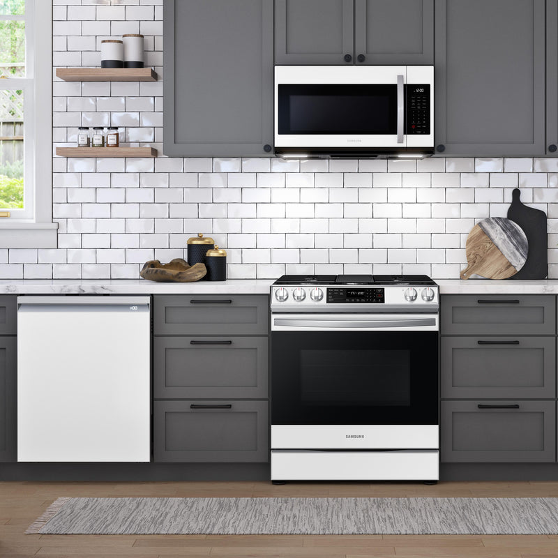  Samsung 30-inch Slide-in Gas Range with Convection Technology NX60CB831512/AA IMAGE 9