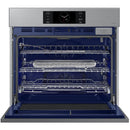  Samsung Bespoke 30-inch, 5.1 cu.ft. Built-in Single Wall Oven NV51CG700SSRAA IMAGE 5