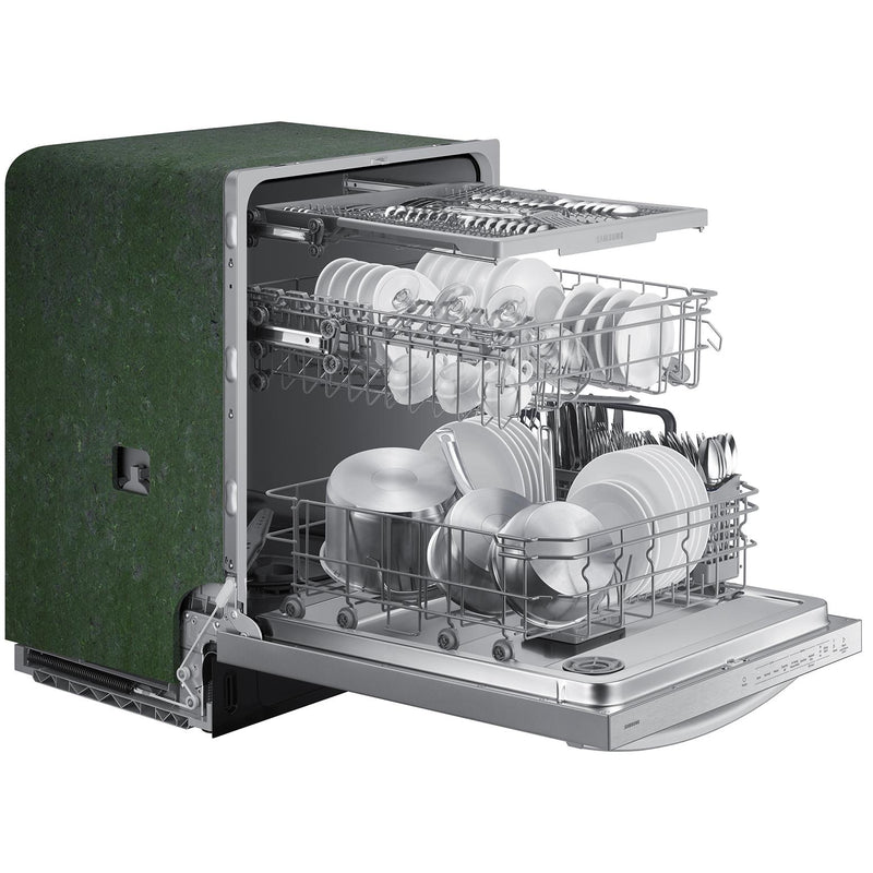  Samsung 24-inch Built-in Dishwasher with 3rd Rack DW80CG4051SRAA IMAGE 5