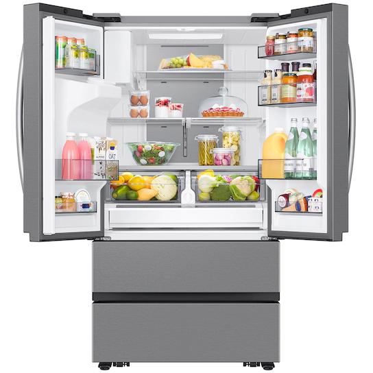  Samsung 36-inch, 25 cu. ft. Counter-Depth French 4-Door Refrigerator with Ice and Water Dispensing System RF26CG7400SRAA IMAGE 4