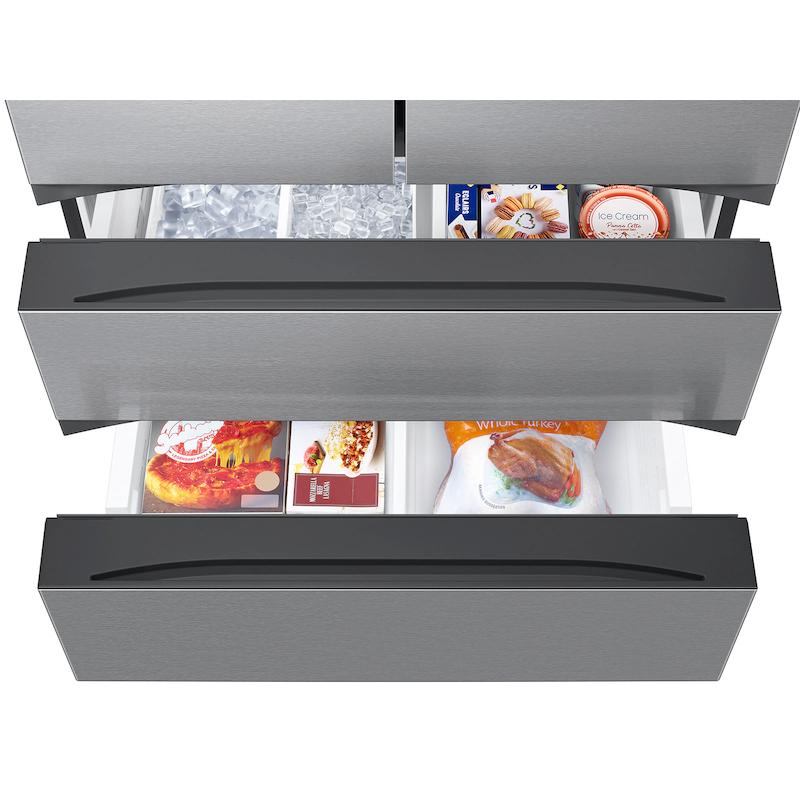  Samsung 36-inch, 25 cu. ft. Counter-Depth French 4-Door Refrigerator with Ice and Water Dispensing System RF26CG7400SRAA IMAGE 5