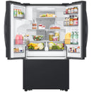  Samsung 36-inch, 31 cu. ft. French 3-Door Refrigerator with SmartThings Energy RF32CG5400MTAA IMAGE 3