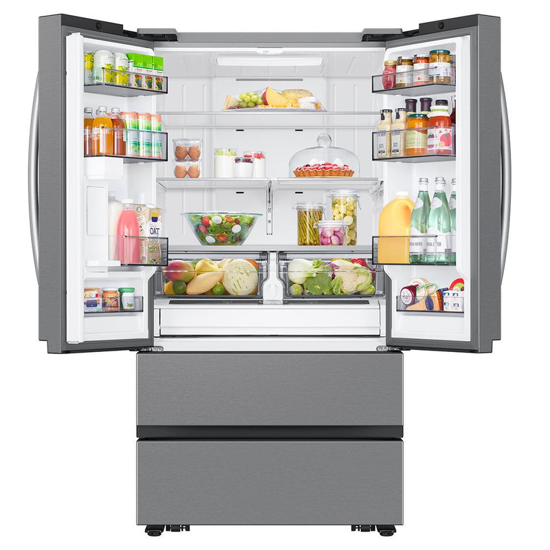  Samsung 36-inch, 30.8 cu.ft French 4-Door Refrigerator RF31CG7200SRAA IMAGE 4