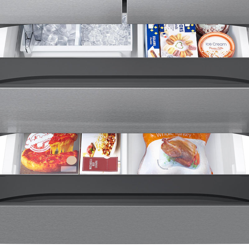  Samsung 36-inch, 30.8 cu.ft French 4-Door Refrigerator RF31CG7200SRAA IMAGE 7