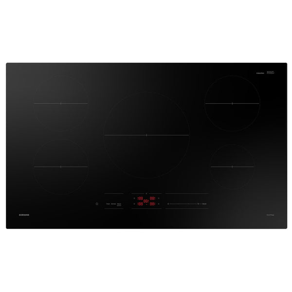  Samsung 36-inch Induction Cooktop with Wi-Fi NZ36C3060UK/AA IMAGE 1