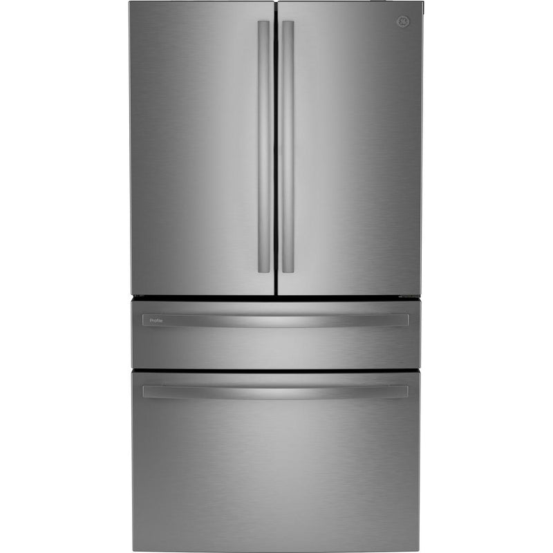 GE Profile 36-inch, 28.7 cu. ft. French 4-Door Refrigerator with Dual-Dispense AutoFill Pitcher PGE29BYTFS IMAGE 1