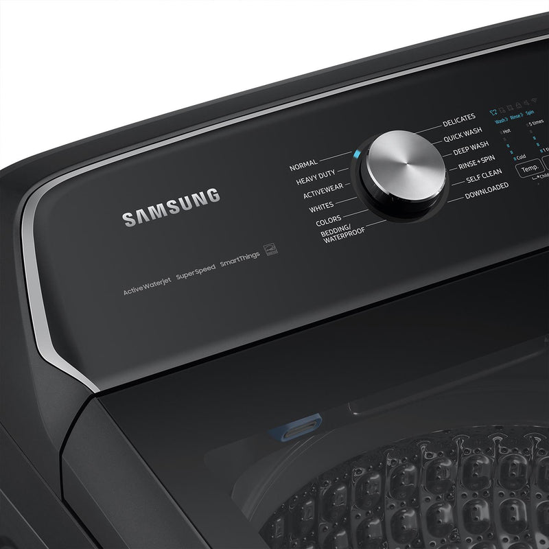  Samsung 5.4 cu.ft. Top Loading Washer with ActiveWave™ Agitator WA54CG7105AVUS IMAGE 7