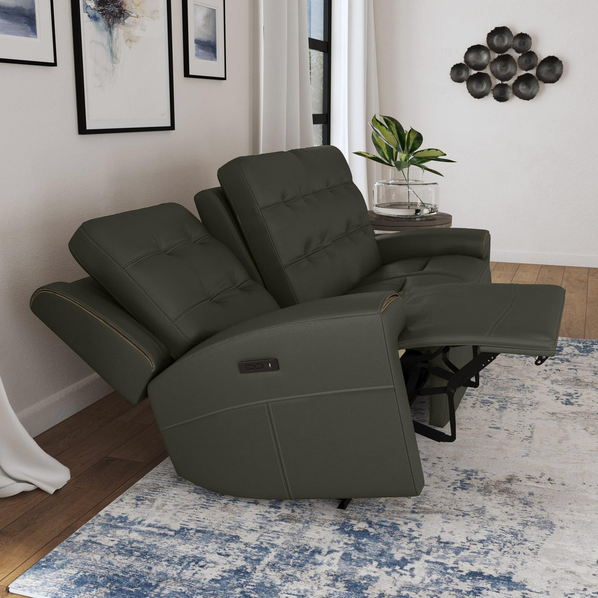 Flexsteel Iris 1781-62PH Power Reclining Sofa with Power Headrests