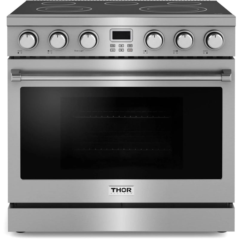  Thor Kitchen 36-inch Freestanding Electric Range with Convection Technology ARE36 IMAGE 1