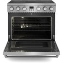  Thor Kitchen 36-inch Freestanding Electric Range with Convection Technology ARE36 IMAGE 2