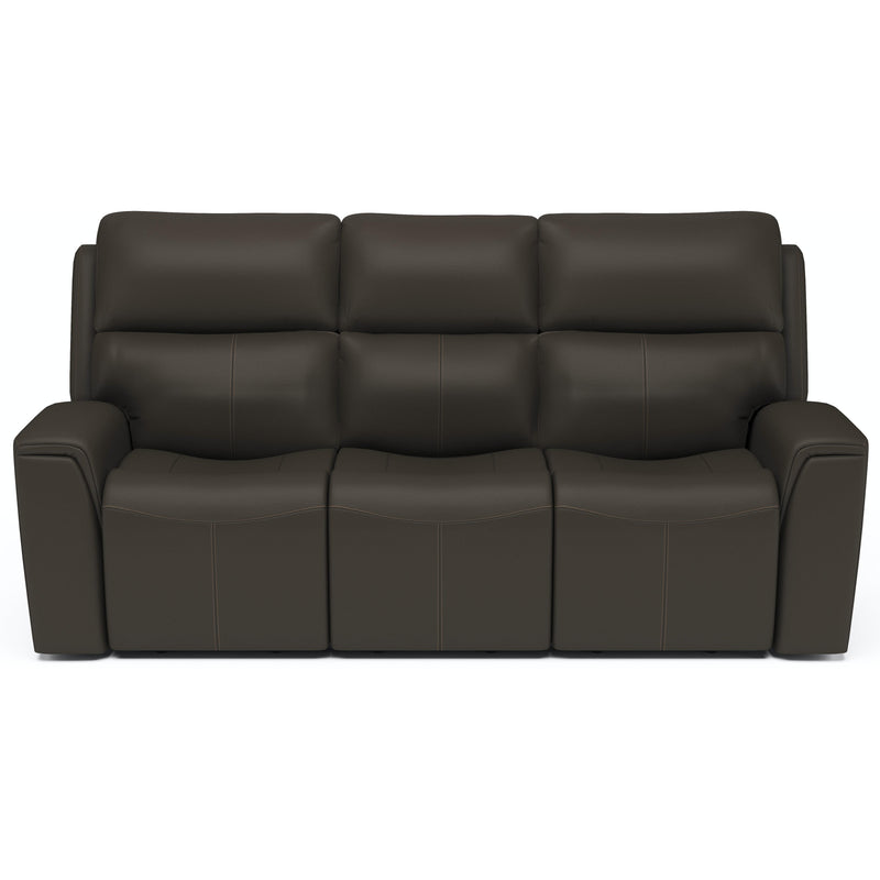 Flexsteel Jarvis Power Reclining Leather Match Sofa 1828-62PH 009-70 IMAGE 2