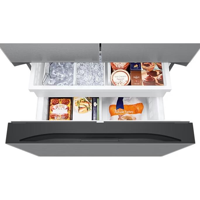  Samsung 36-inch, 25.5 cu. ft. Counter-Depth French 3-Door Refrigerator with SpaceMax™ Technology RF27CG5400SRAA IMAGE 7