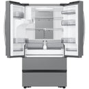  Samsung 36-inch, 30 cu. ft. French 4-Door Refrigerator with SmartThings Energy RF31CG7400SRAA IMAGE 2