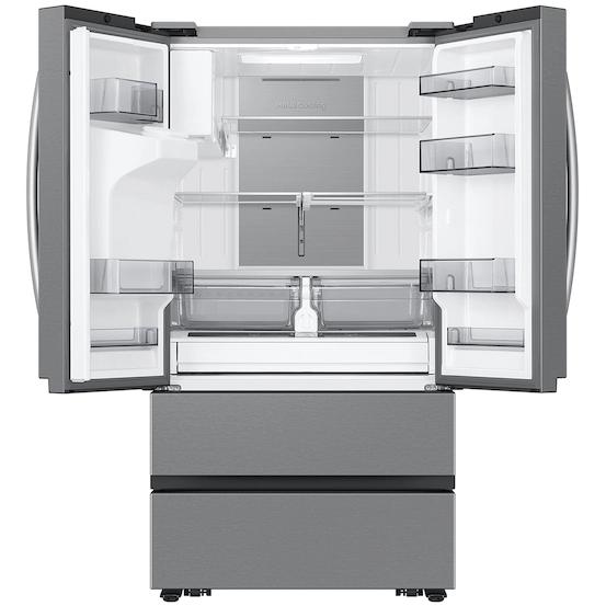  Samsung 36-inch, 30 cu. ft. French 4-Door Refrigerator with SmartThings Energy RF31CG7400SRAA IMAGE 2