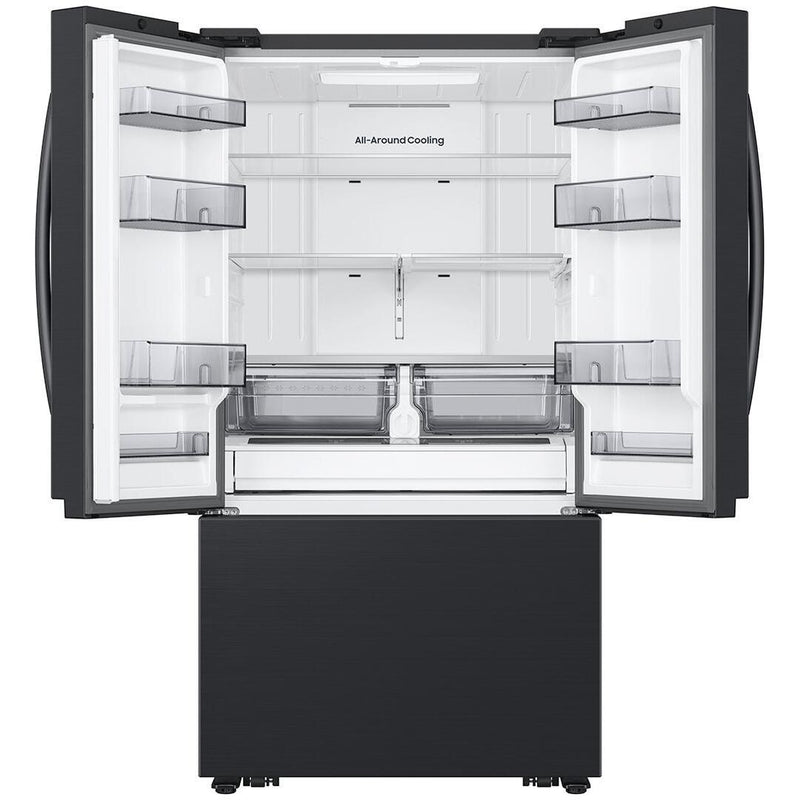  Samsung 36-inch, 32 cu. ft. French 3-Door Refrigerator with Dual Auto Ice Maker RF32CG5100MTAA IMAGE 2