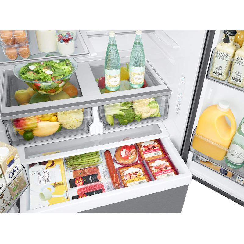  Samsung 36-inch, 32 cu. ft. French 3-Door Refrigerator with Dual Auto Ice Maker RF32CG5100MTAA IMAGE 7