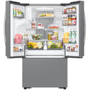  Samsung 36-inch, 31 cu. ft. French 3-Door Refrigerator with SmartThings Energy RF32CG5400SRAA IMAGE 3