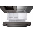 LG 36-inch, 26 cu. ft. Counter-Depth MAX™ French 3-Door Refrigerator with Mirror InstaView® LRYKC2606D IMAGE 4
