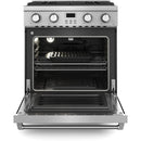  Thor Kitchen 36-inch Freestanding Gas Range with Convection Technology ARG36LP IMAGE 2