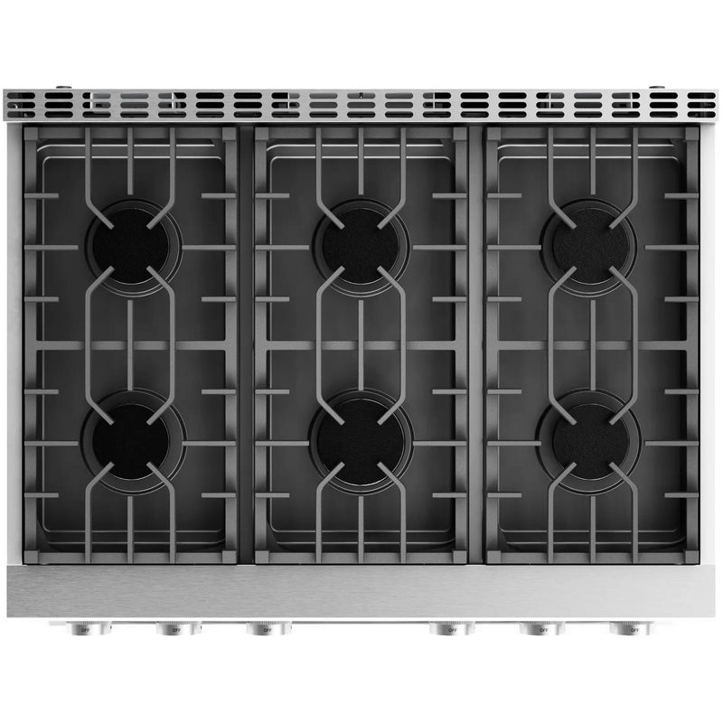  Thor Kitchen 36-inch Freestanding Gas Range with Convection Technology ARG36LP IMAGE 5