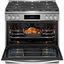 Frigidaire Gallery 36-inch Dual Fuel Range with Air Fry GCFD3661AF IMAGE 2