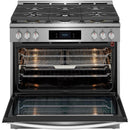Frigidaire Gallery 36-inch Dual Fuel Range with Air Fry GCFD3661AF IMAGE 3