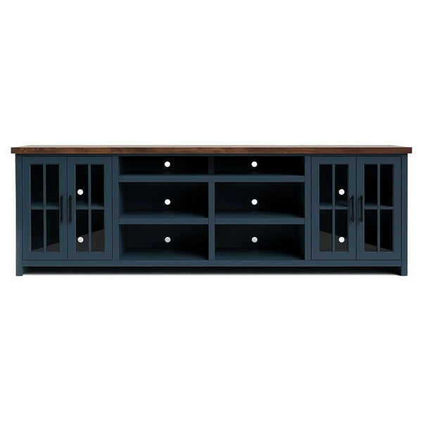 Legends Furniture TV Stands Media Consoles and Credenzas NT1211.BWK IMAGE 1