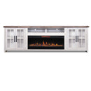 Legends Home Hampton HT5410.BJW 97" Fireplace TV Stand IMAGE 1
