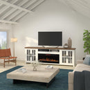 Legends Home Hampton HT5410.BJW 97" Fireplace TV Stand IMAGE 2