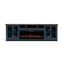  Legends Home Nantucket NT5410.BWK 97" Fireplace TV Stand IMAGE 1