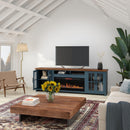  Legends Home Nantucket NT5410.BWK 97" Fireplace TV Stand IMAGE 2