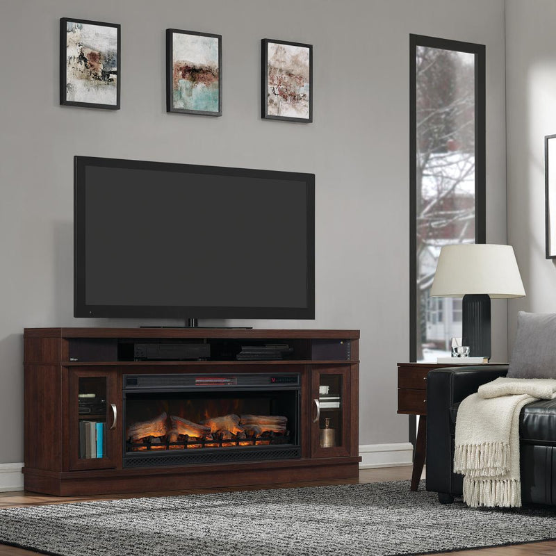 Twin-Star International Deerfield TV Stand with ClassicFlame® Electric Fireplace 42MMS90151-PC84 IMAGE 3
