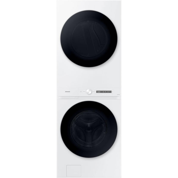  Samsung Stacked Washer/Dryer Electric Laundry Center with Wi-Fi WH46DBH100EWA3 IMAGE 1