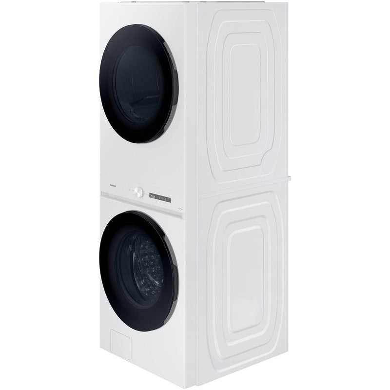  Samsung Stacked Washer/Dryer Electric Laundry Center with Wi-Fi WH46DBH100EWA3 IMAGE 4