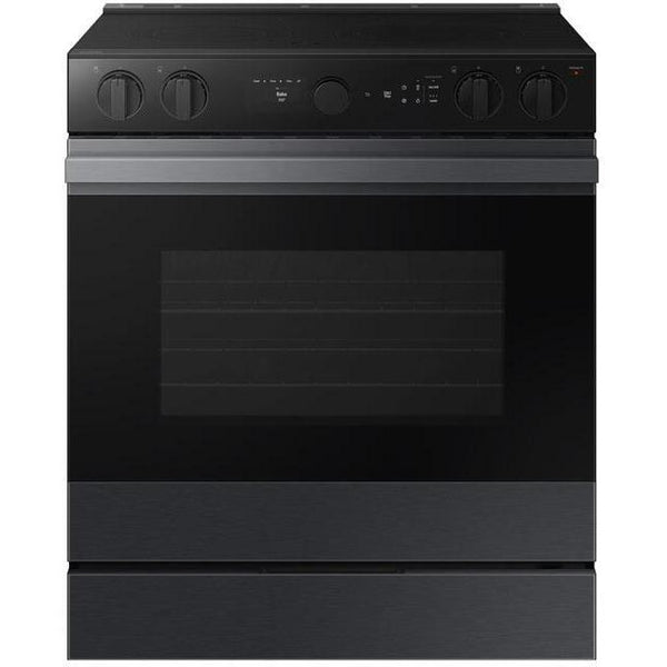  Samsung 6.3 cu. ft. Bespoke Smart Slide-In Electric Range NSE6DG8500MT/AA IMAGE 1