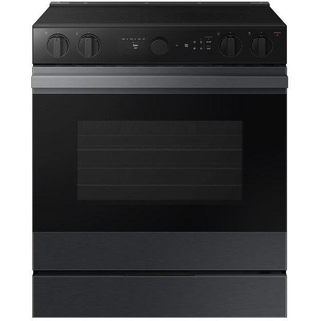  Samsung 6.3 cu. ft. Bespoke Smart Slide-In Electric Range NSE6DG8500MT/AA IMAGE 1