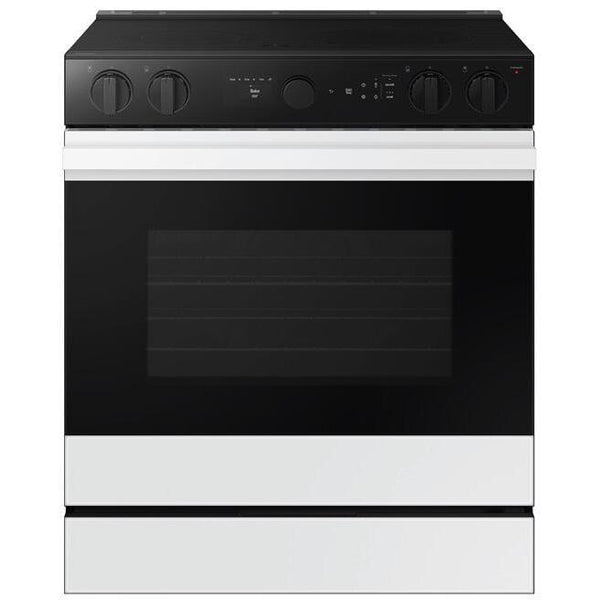  Samsung 6.3 cu. ft. Bespoke Smart Slide-In Electric Range NSE6DB850012/AA IMAGE 1
